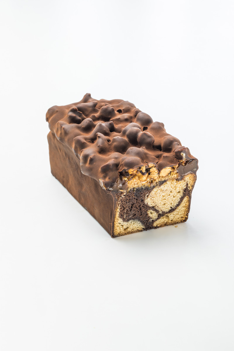 Le cake Marbré Chocolat Praliné